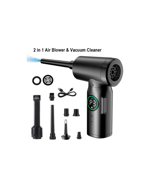 Zentrox™ Air Duster Pro — Cordless 2-in-1 Cleaning System